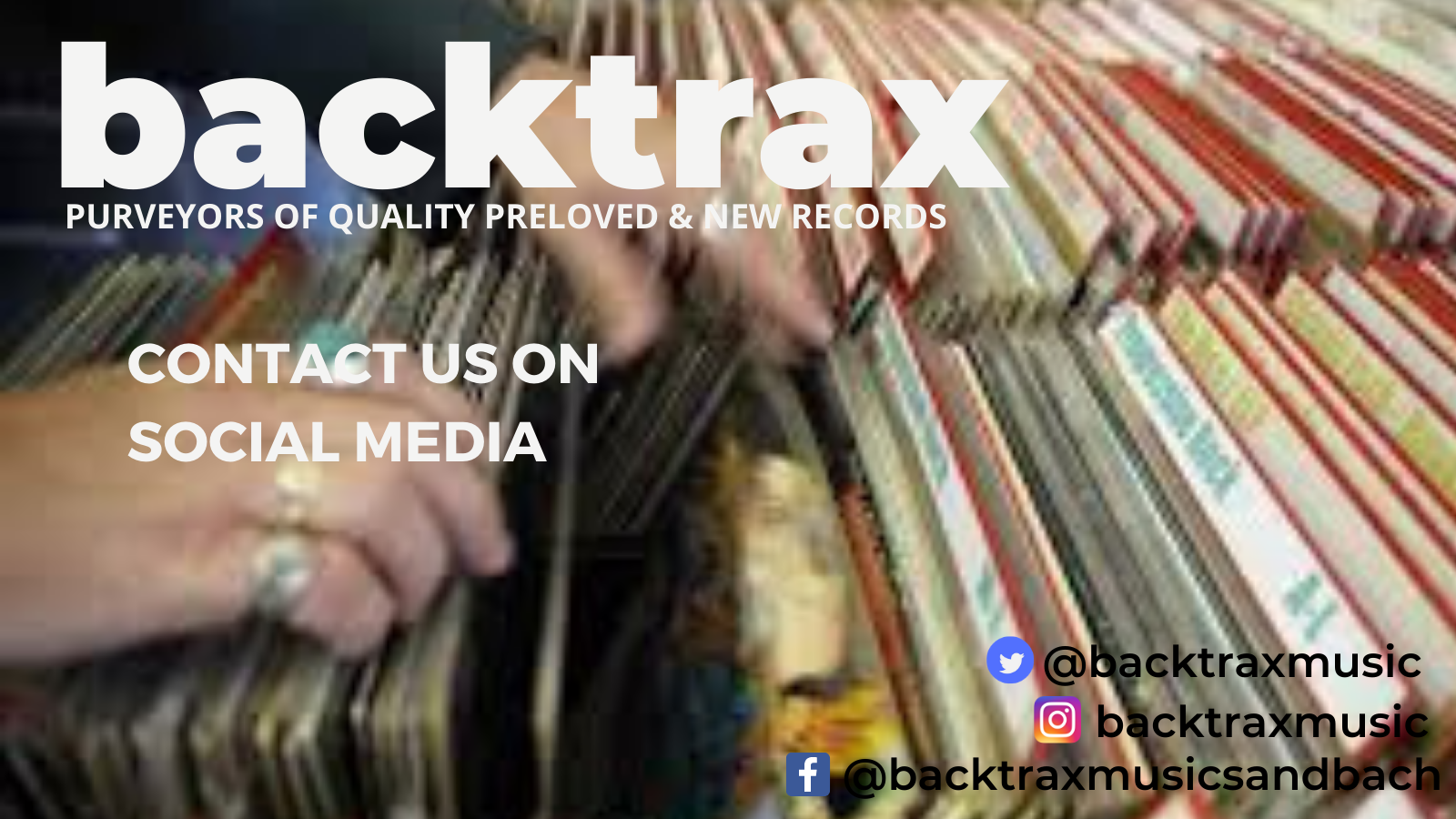 purveyors of quality pre-loved and new records